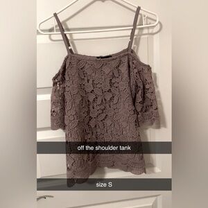 MISS CHIEVOUS off shoulder top size Small